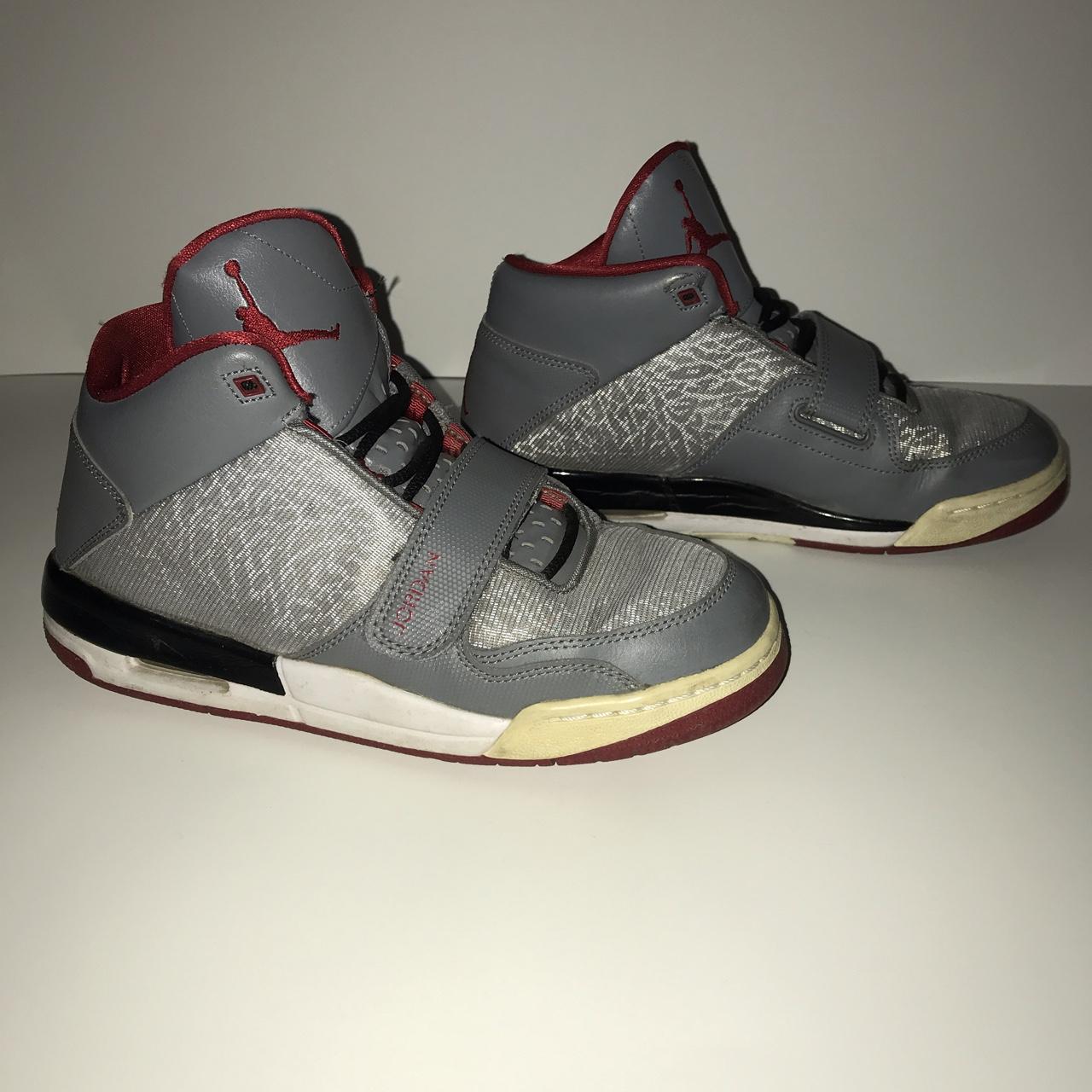Nike Air Jordan Flight Club 90's Youth Shoes Size 6Y Grey 602662-003