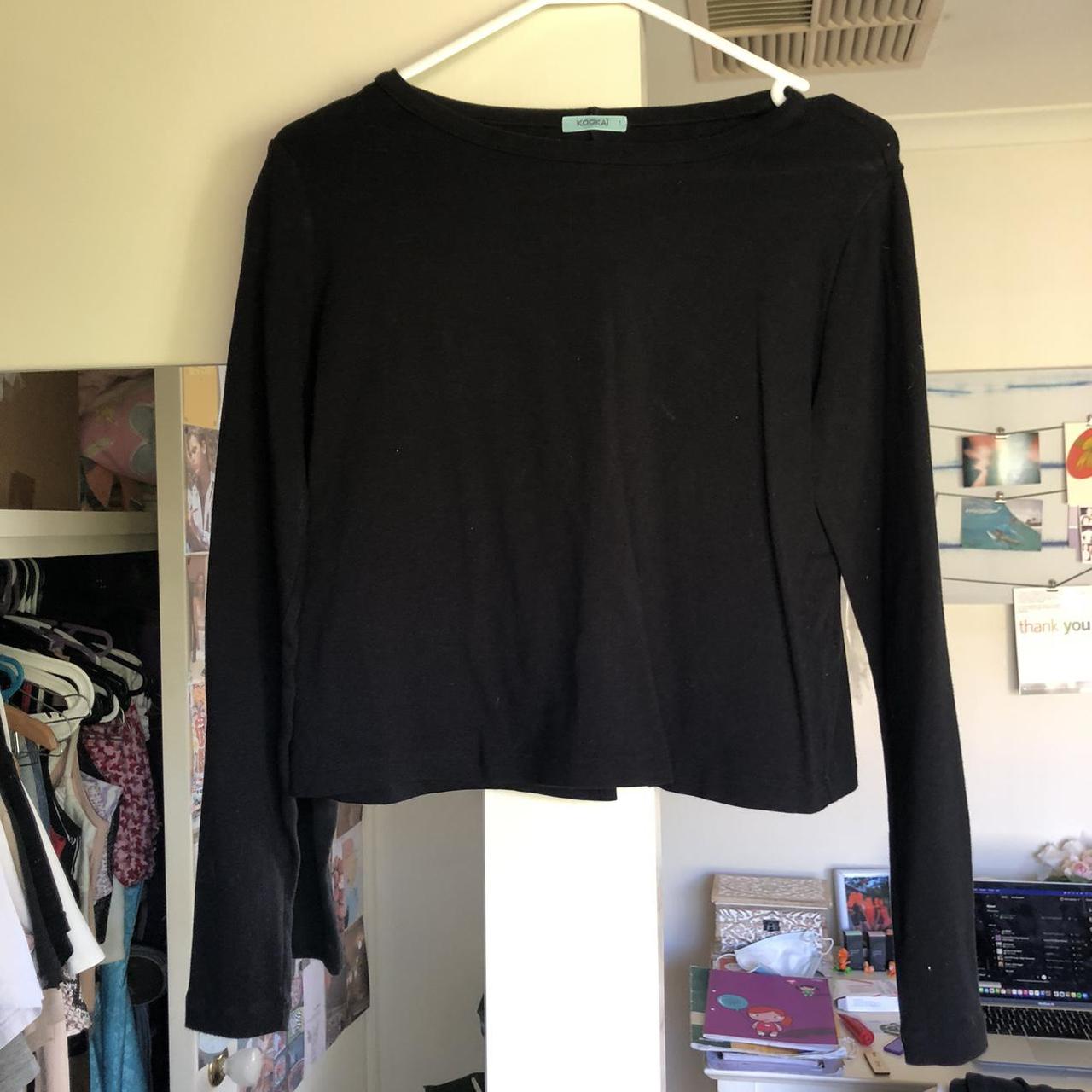 KOOKAÏ Women's Black Jumper | Depop