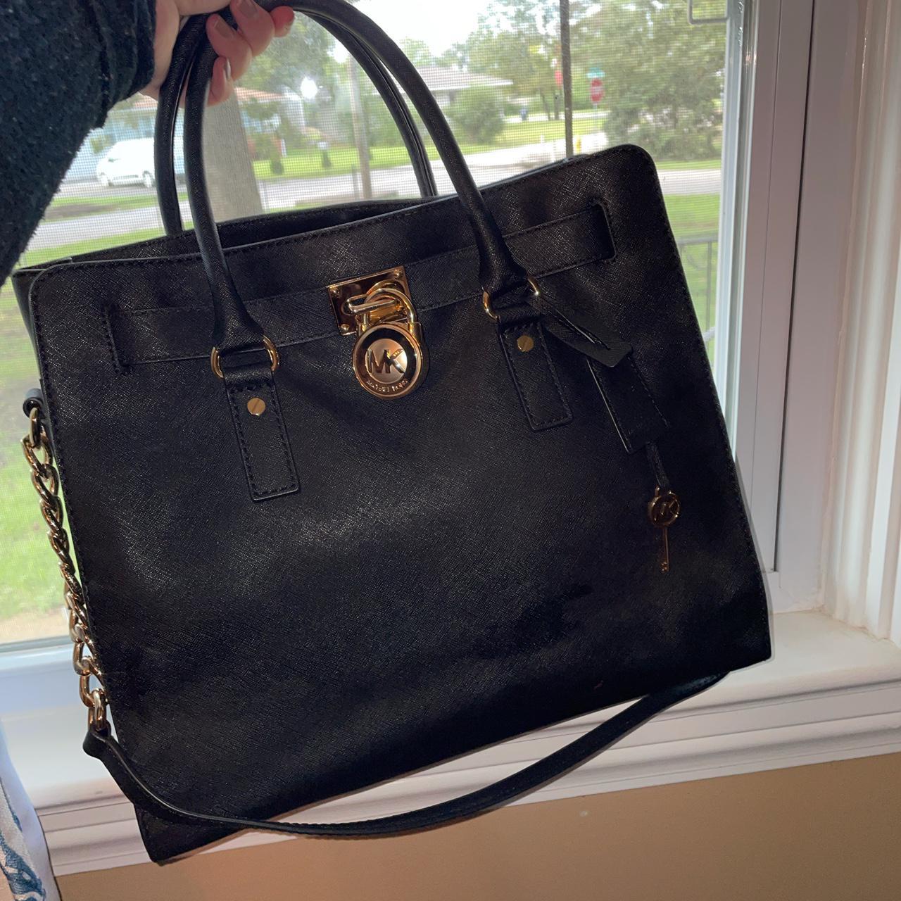 Michael kors deals hamilton satchel sale