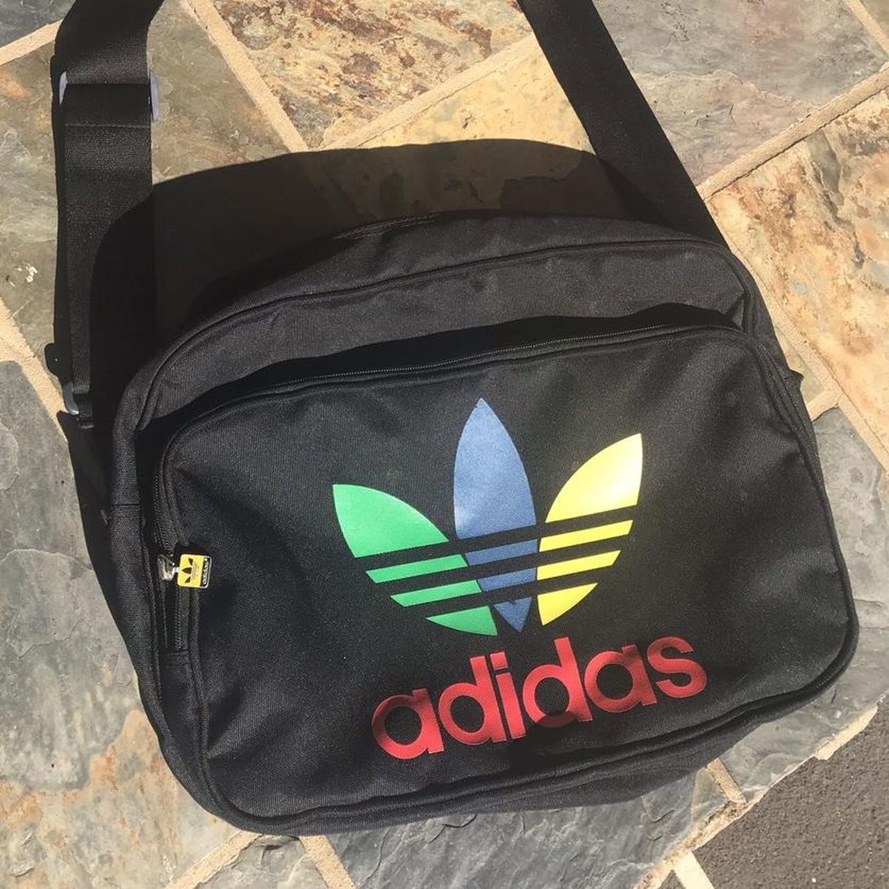 Adidas Men's Black Bag | Depop