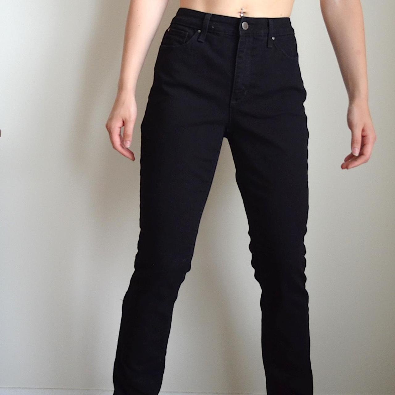 black skinny jeans from charter club / lexington... - Depop