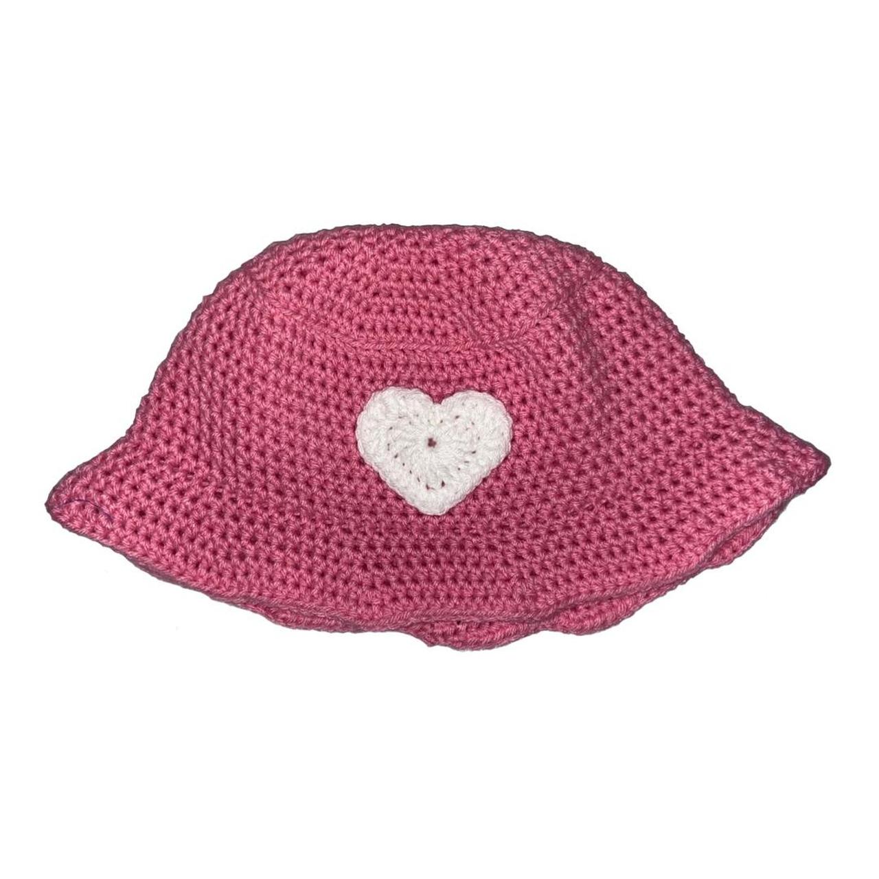 💗💗💗 valentines day themed crochet bucket hat!&hellip; - Depop