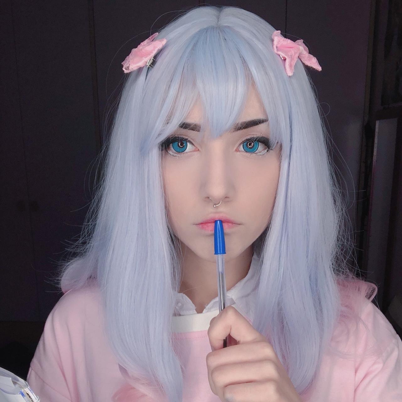 🧬eromanga sensei sagiri wig #anime#wig#sagiri#cosplay - Depop