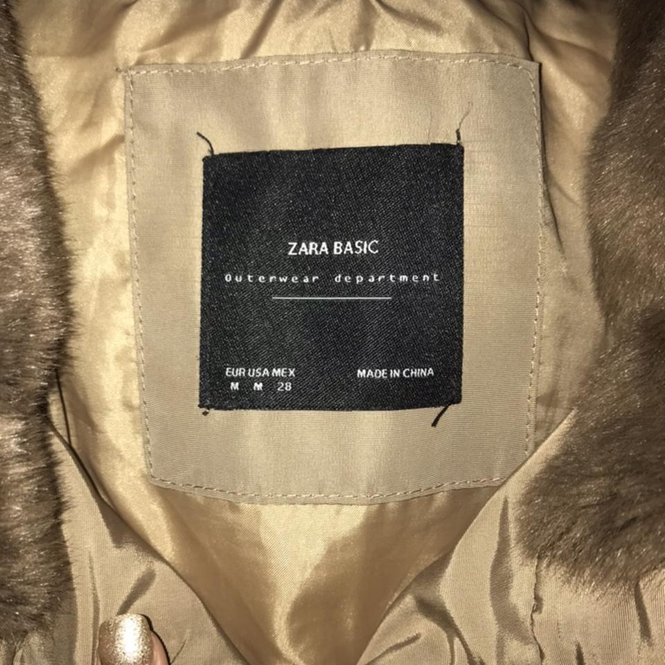 nude puffer jacket zara