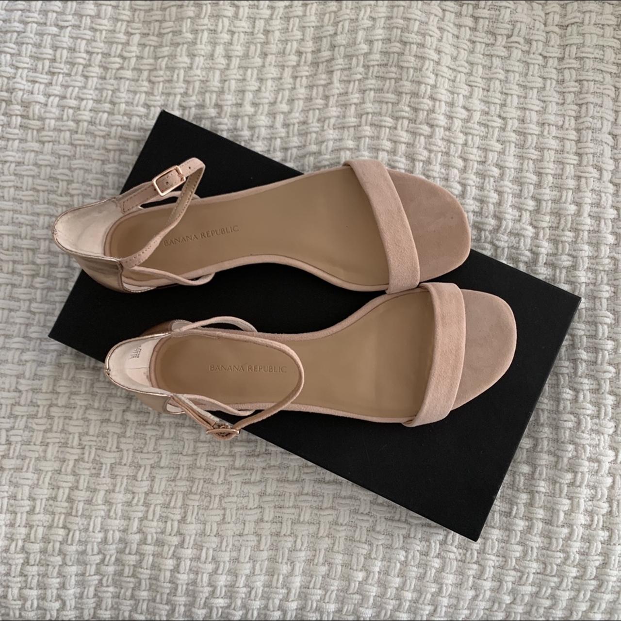 Banana republic hot sale strappy heels