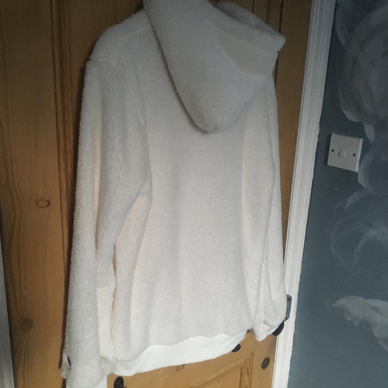 White fluffy cheap champion hoodie