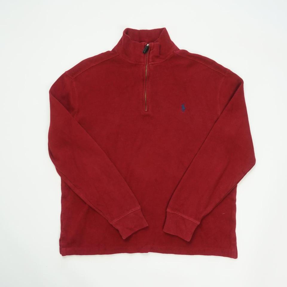 polo half zip pullover