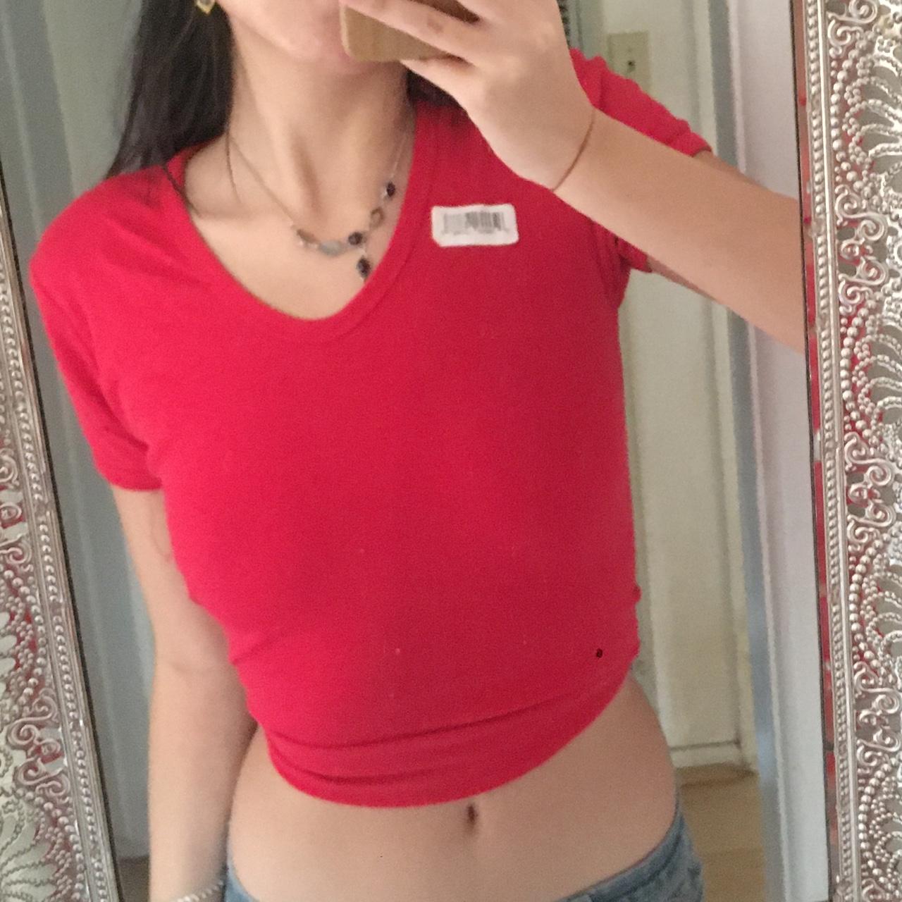 brand new plain red tee ❤️ material is very soft and - Depop