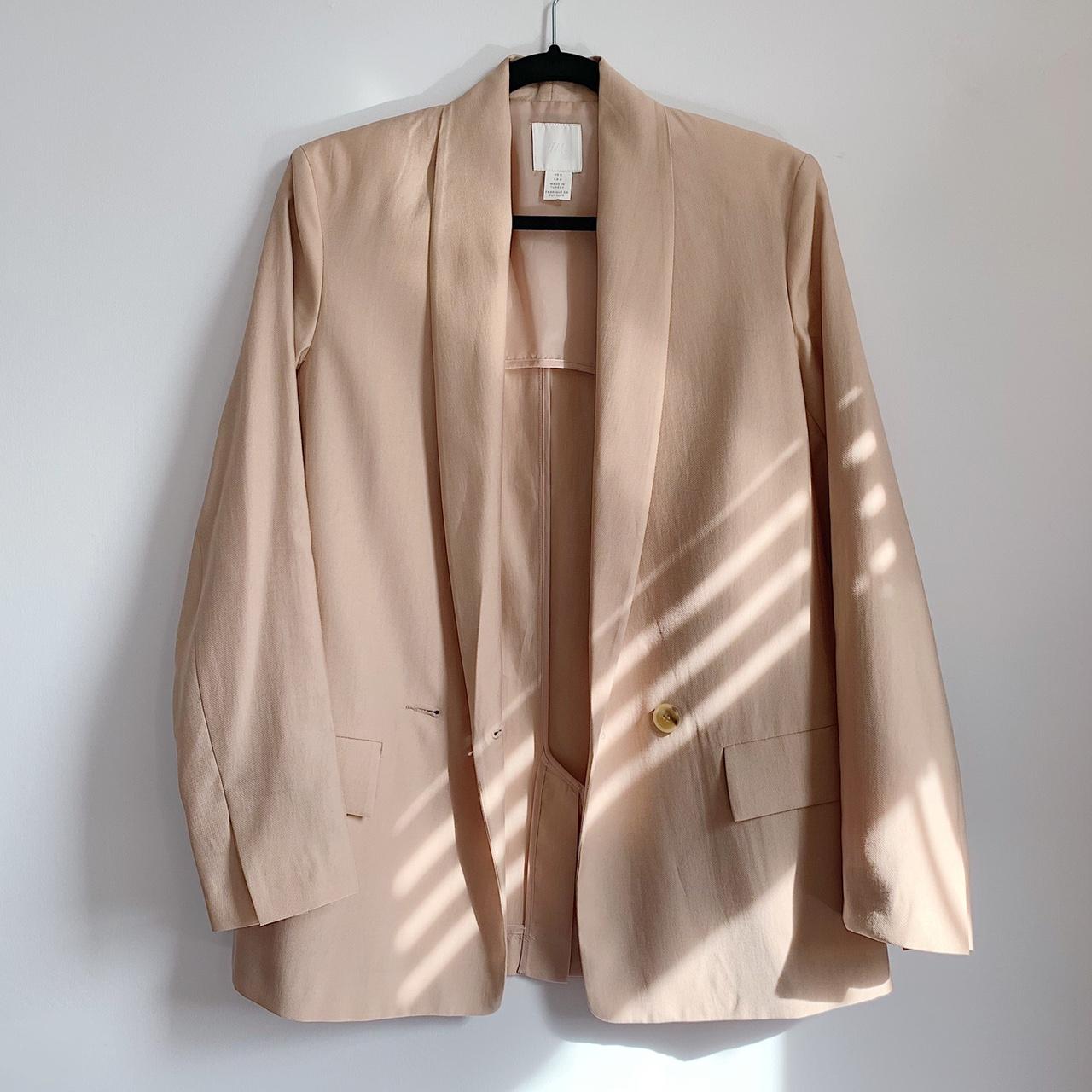 H&M Women's Pink Jacket | Depop