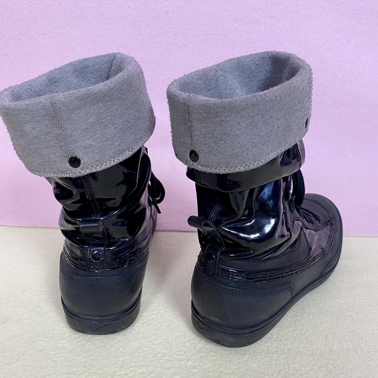 Product Image 4 - rare black nike rubber sneaker
