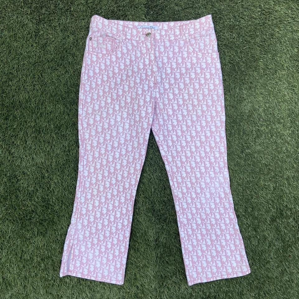 nobo flare sweatpants, size xxl (19). pink purple - Depop