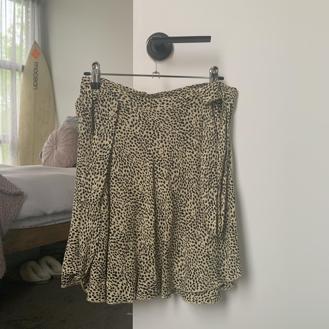 Leopard print skirt clearance ghanda