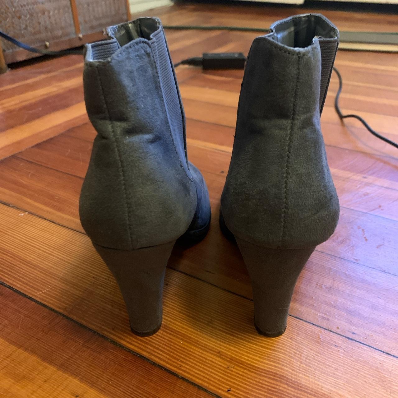 Rampage Women's Grey Boots Depop