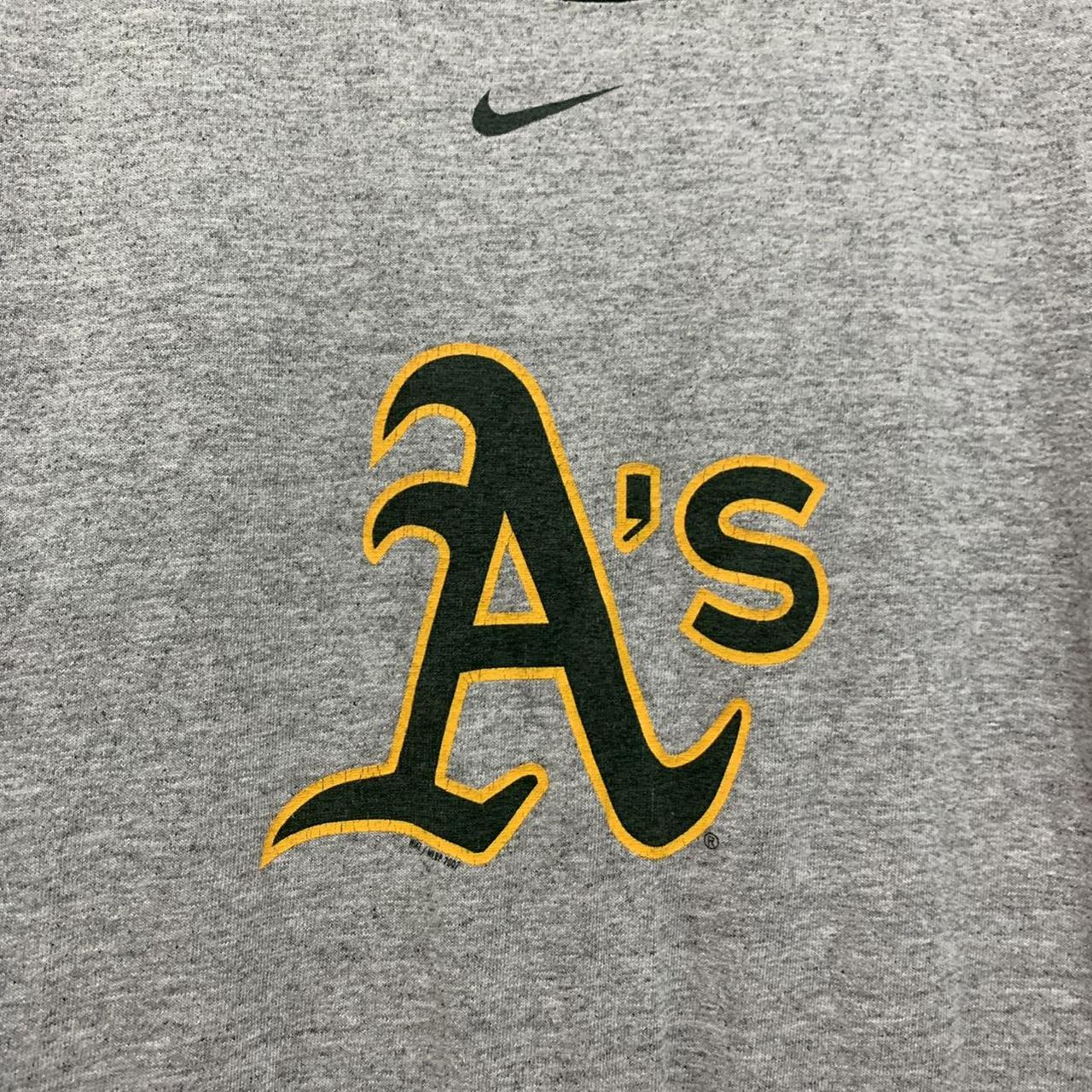 Oakland A's Nike Cooperstown Collection T-Shirt - Depop