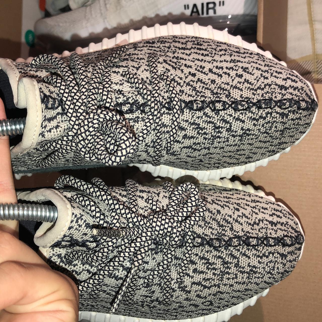 Yeezy turtle clearance dove fake