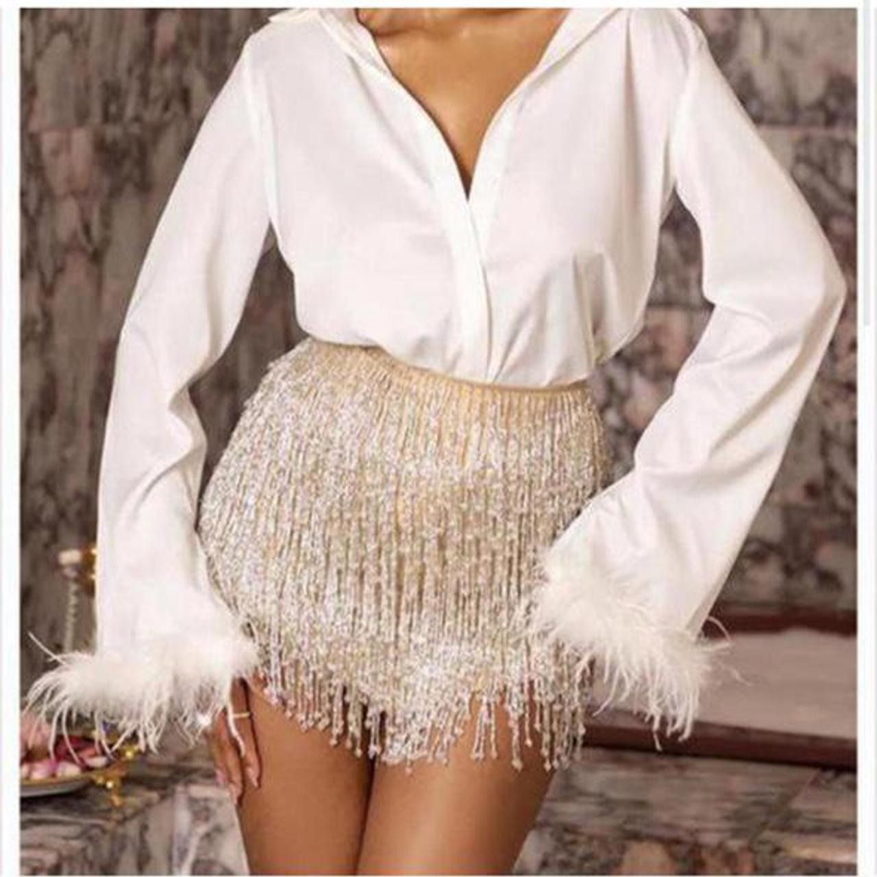 LOOKING FOR PLT Gold Tassel Skirt in UK size 8 or