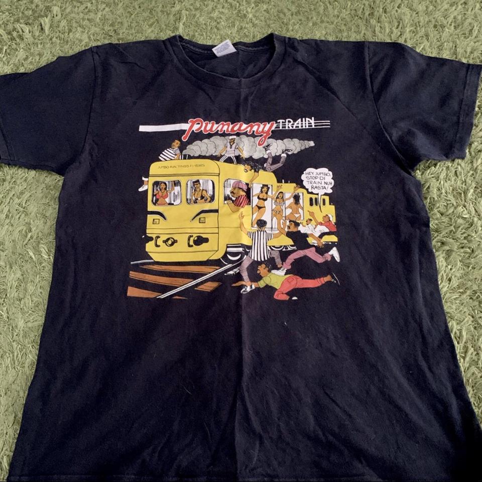 RARE SUPREME T - SHIRT PUNANY TRAIN DESIGN PERFECT... - Depop