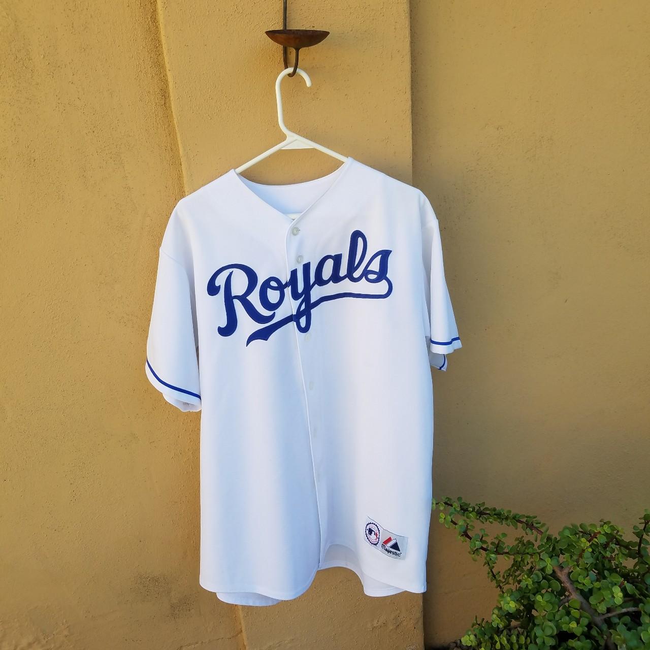 Kansas City royals jersey 31x24 All prices are - Depop