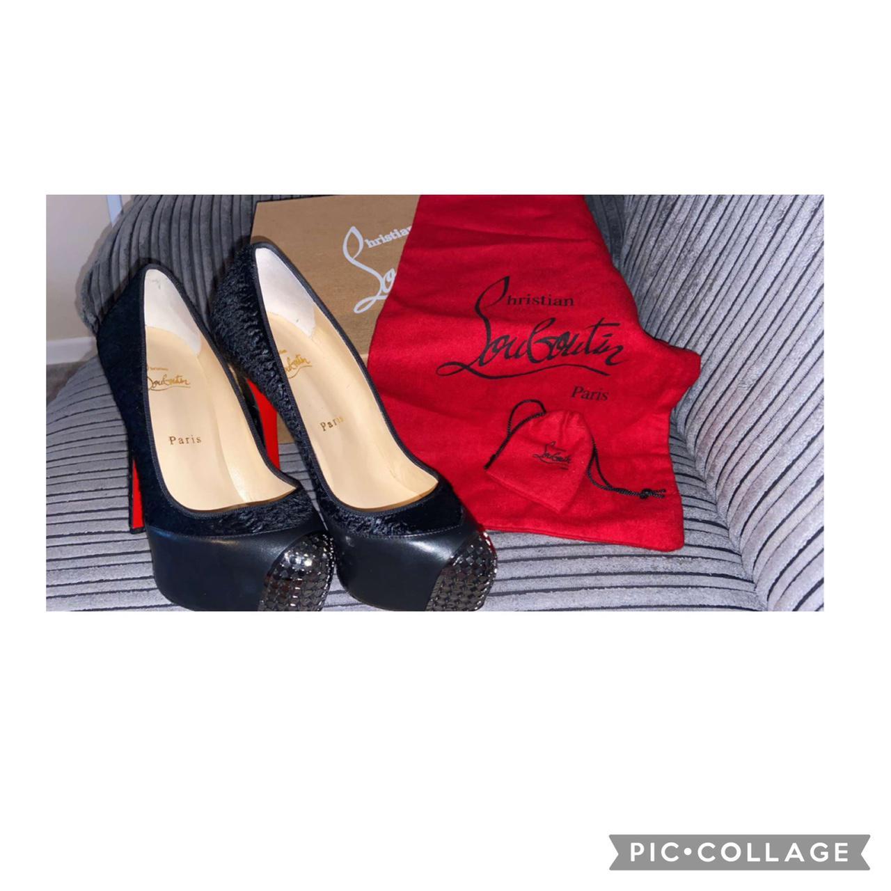 Size 5.5 Christian Louboutin heels. Brand new and - Depop