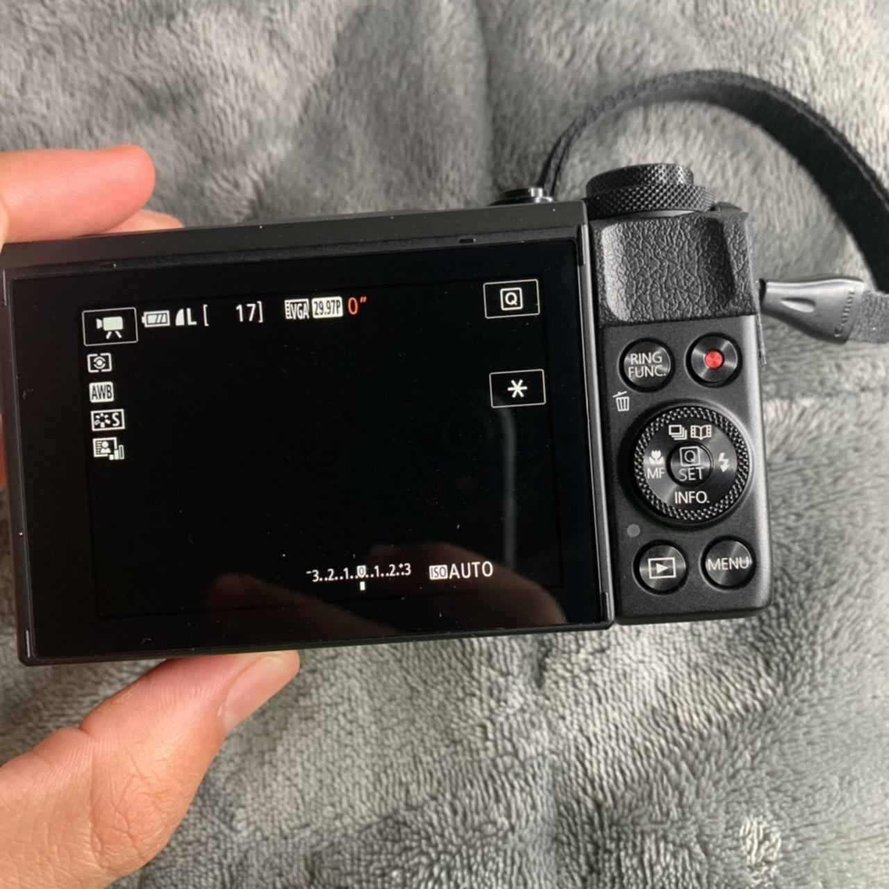 Canon G7x with 32 GB memory card. Barely used this... Depop