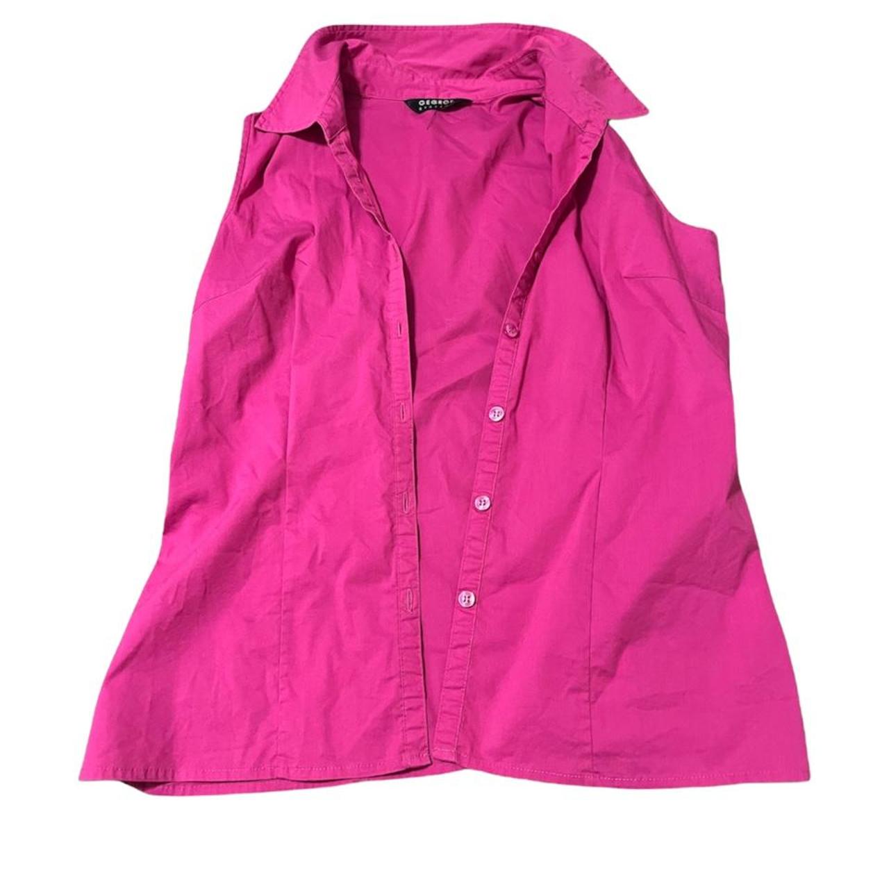 Women's Pink Vest Depop