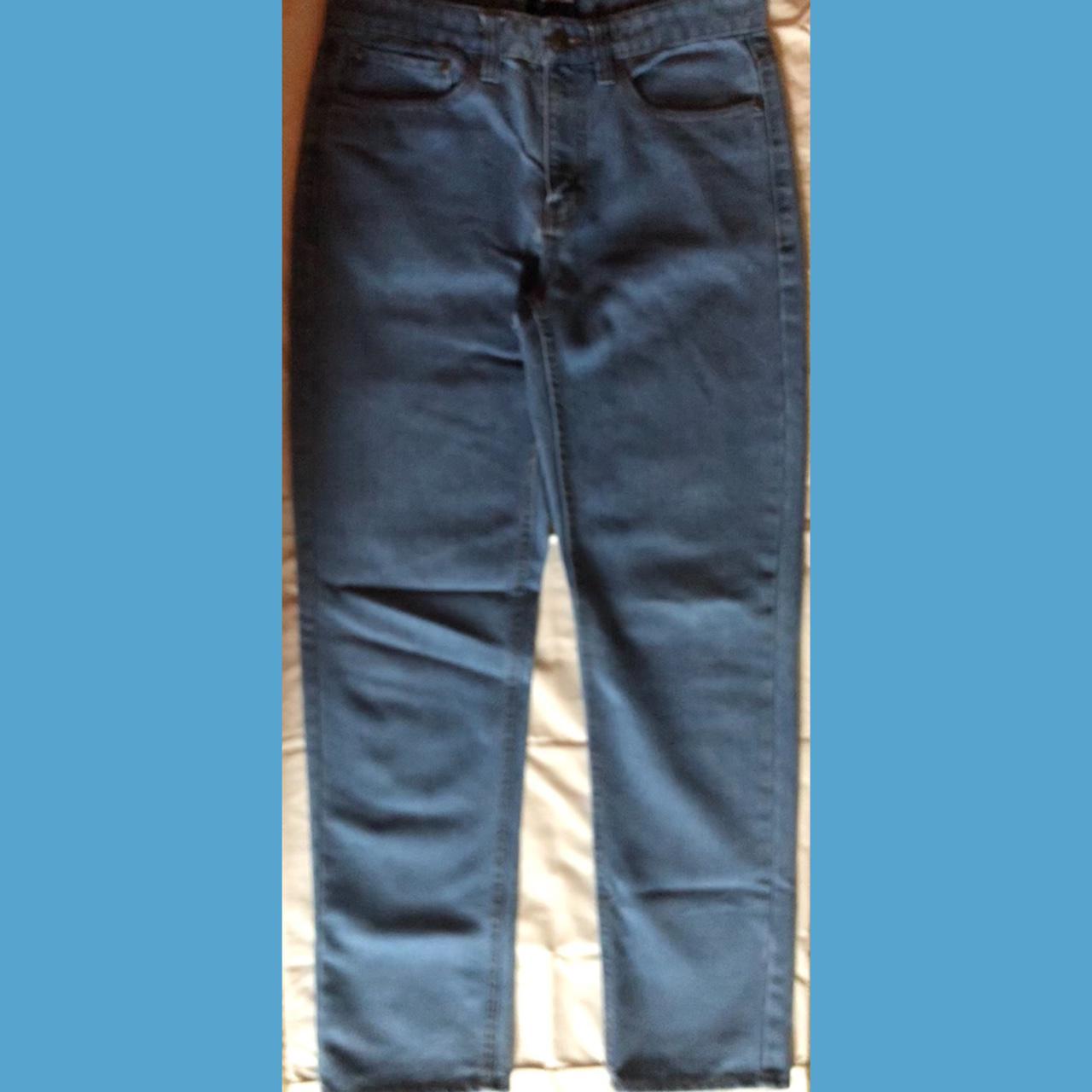 Basic Editions Men's Blue Jeans Depop