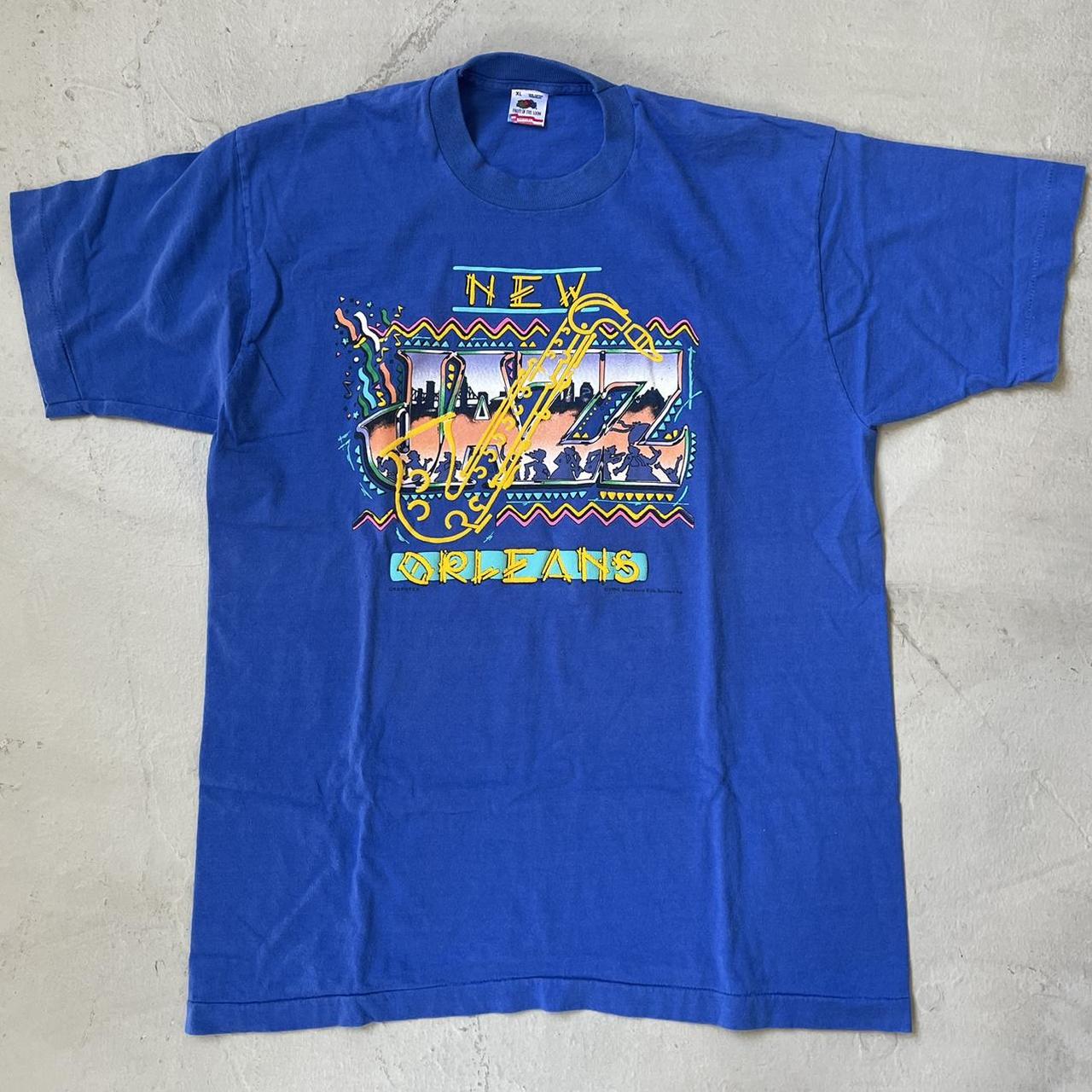 1990’s NEW ORLEANS JAZZ FEST T-SHIRT Dated 1990,... - Depop