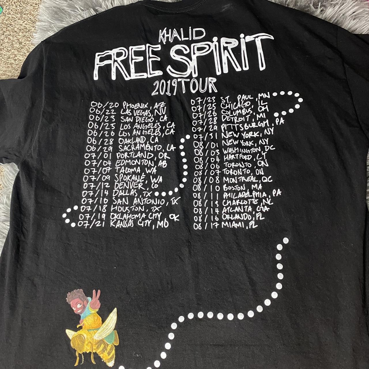 khalid free spirit tour merch 2019