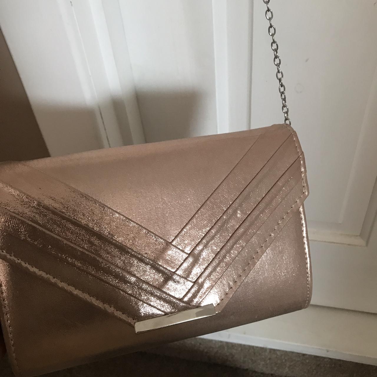 Rose gold clutch bag on sale quiz