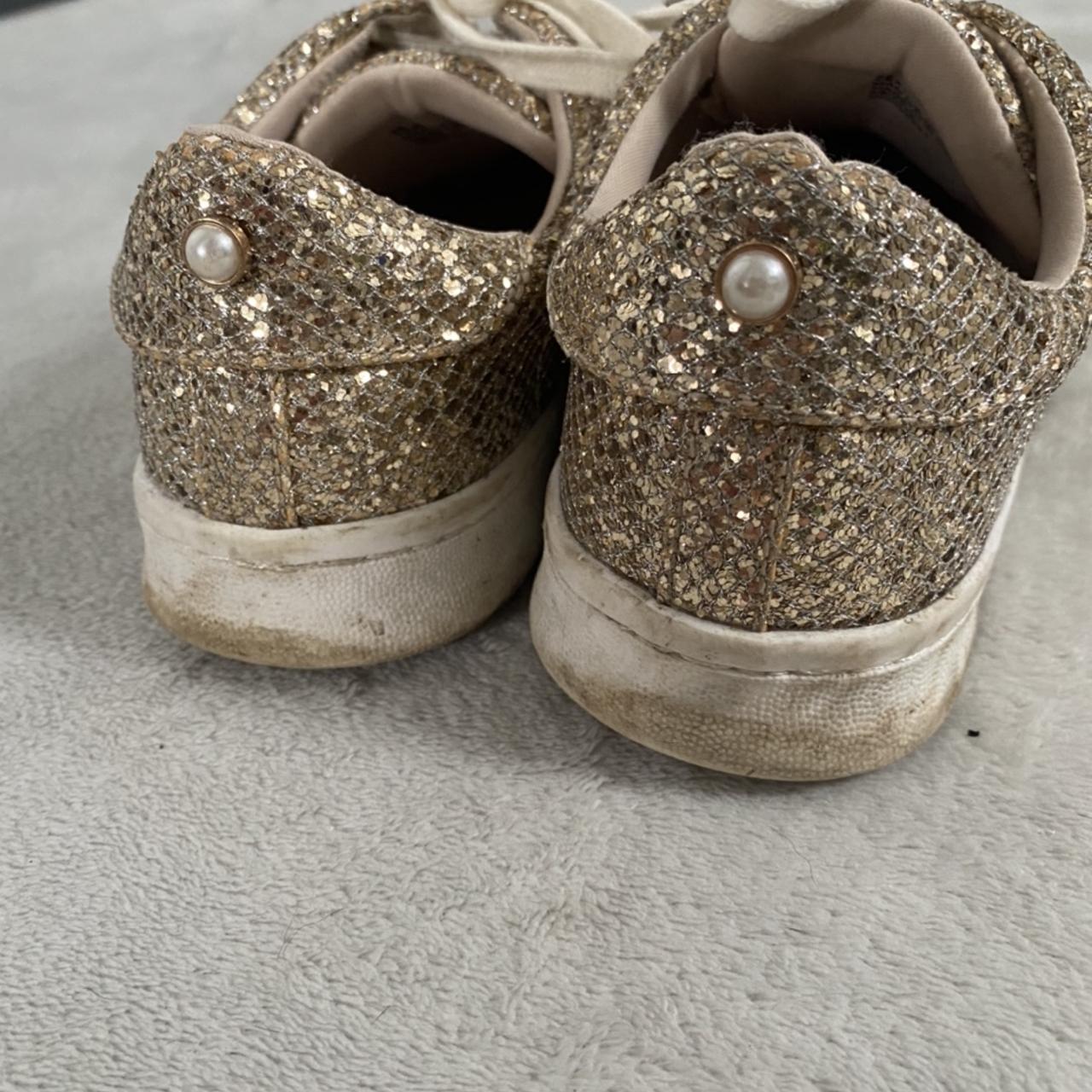 Rose gold outlet glitter superstars