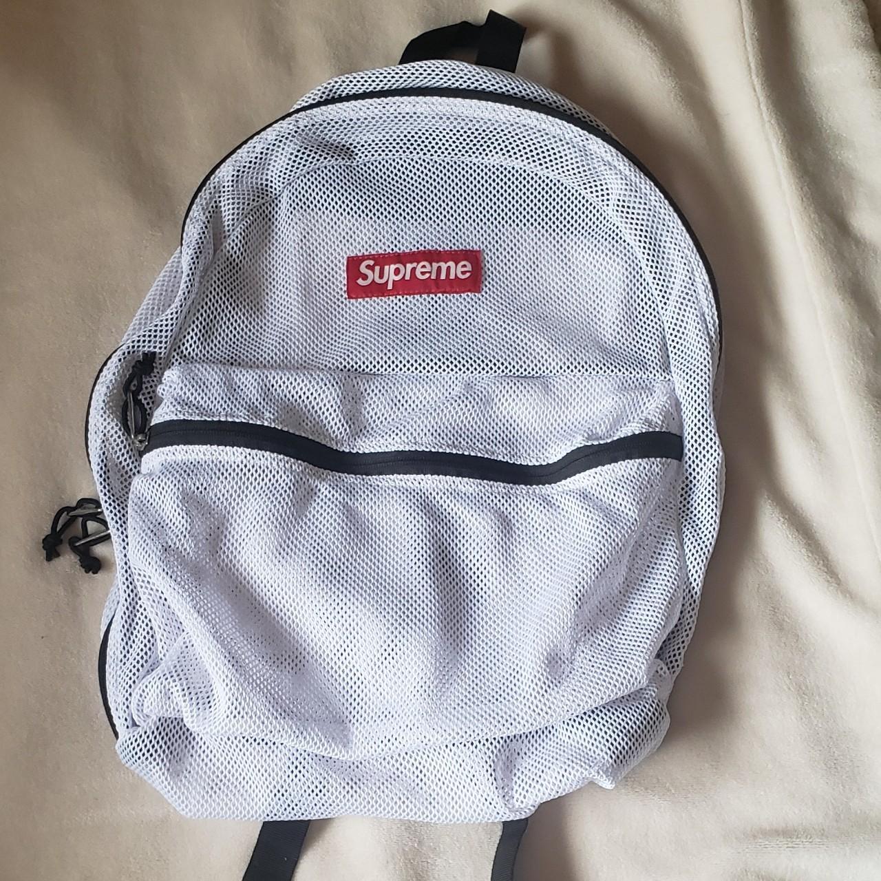 supreme mesh backpack