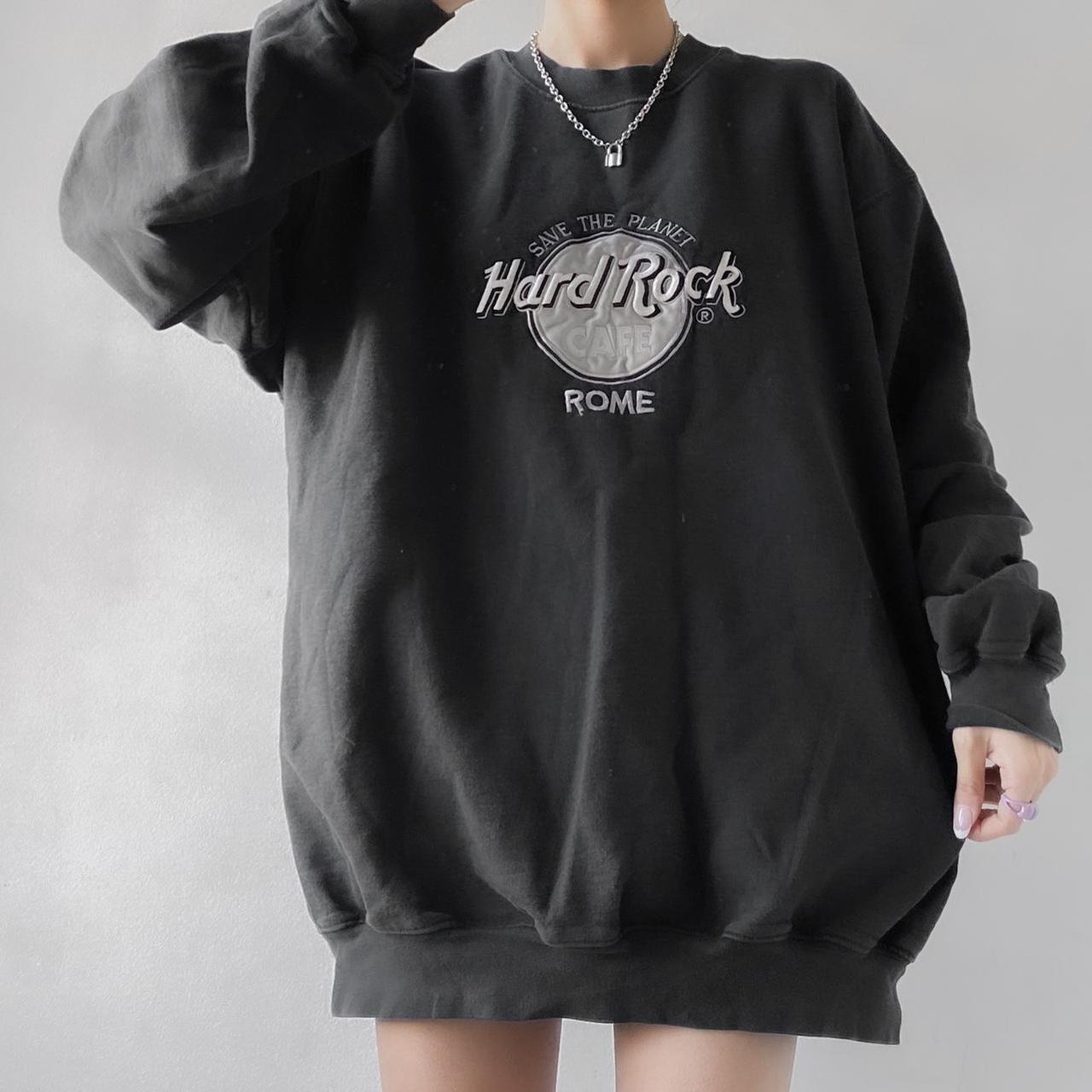 hard rock crew neck
