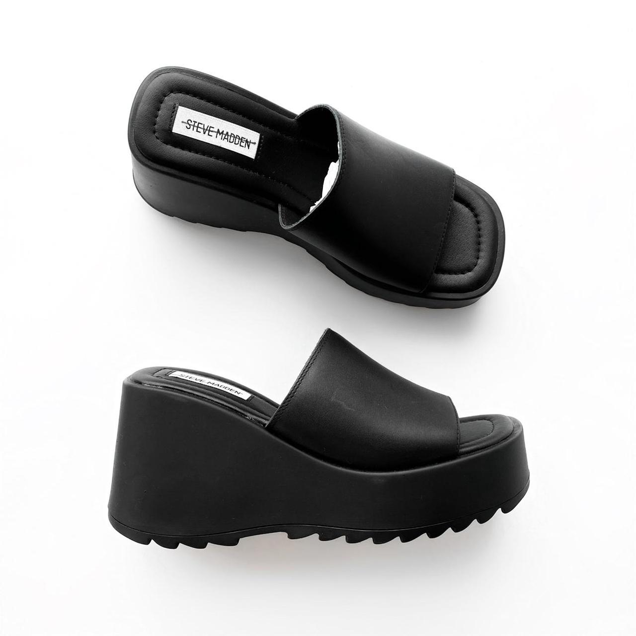 steve madden platform slides