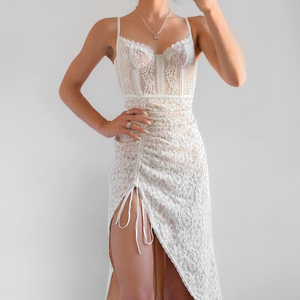 Dakota lace 2024 midi dress