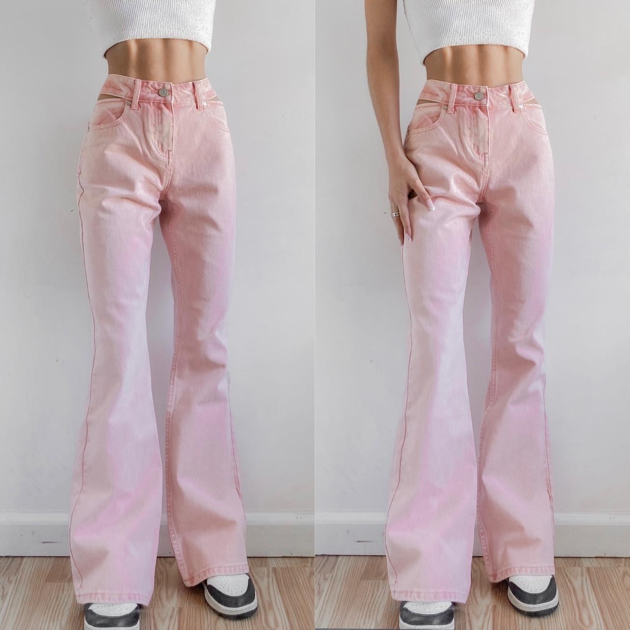Milk It Women's Pink Jeans (3)