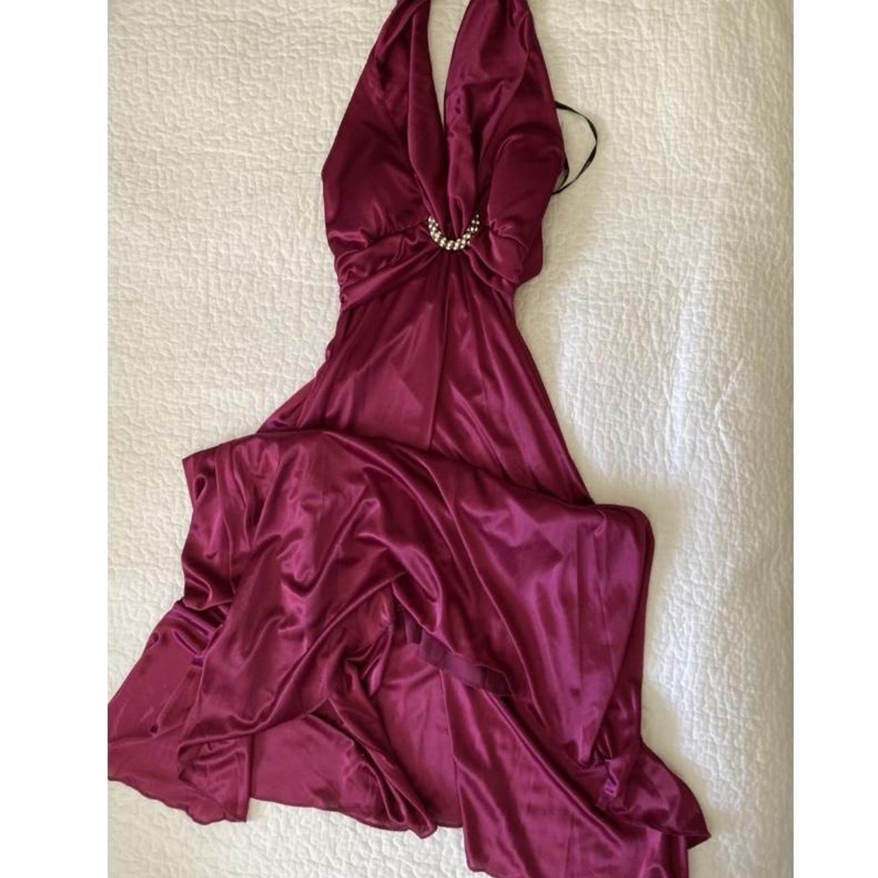 Bebe Women's Purple Dress | Depop