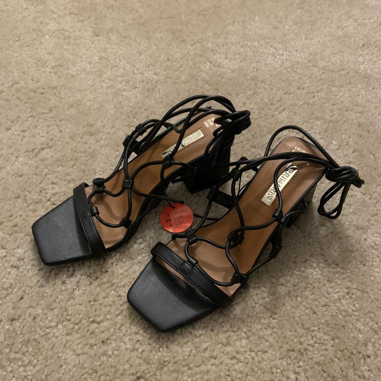 primark black heels