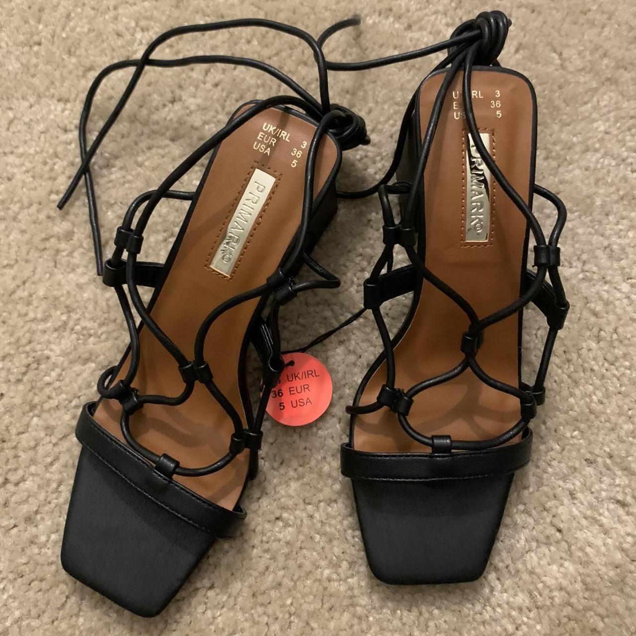 primark black heels