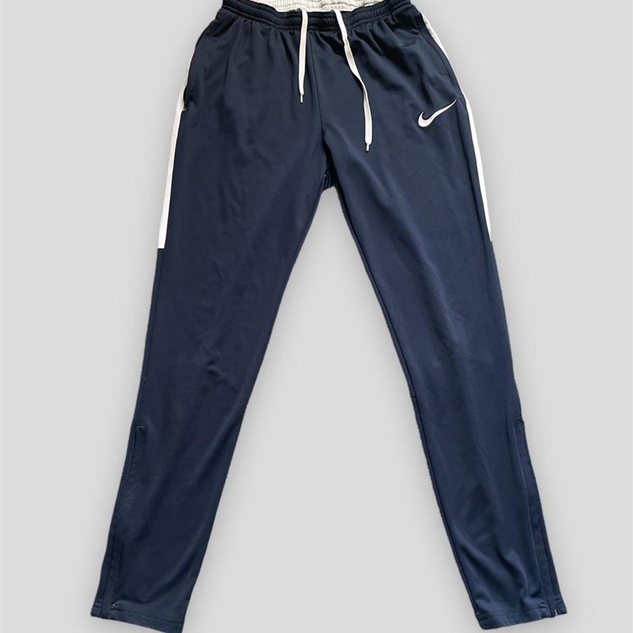 mens blue nike tracksuit bottoms