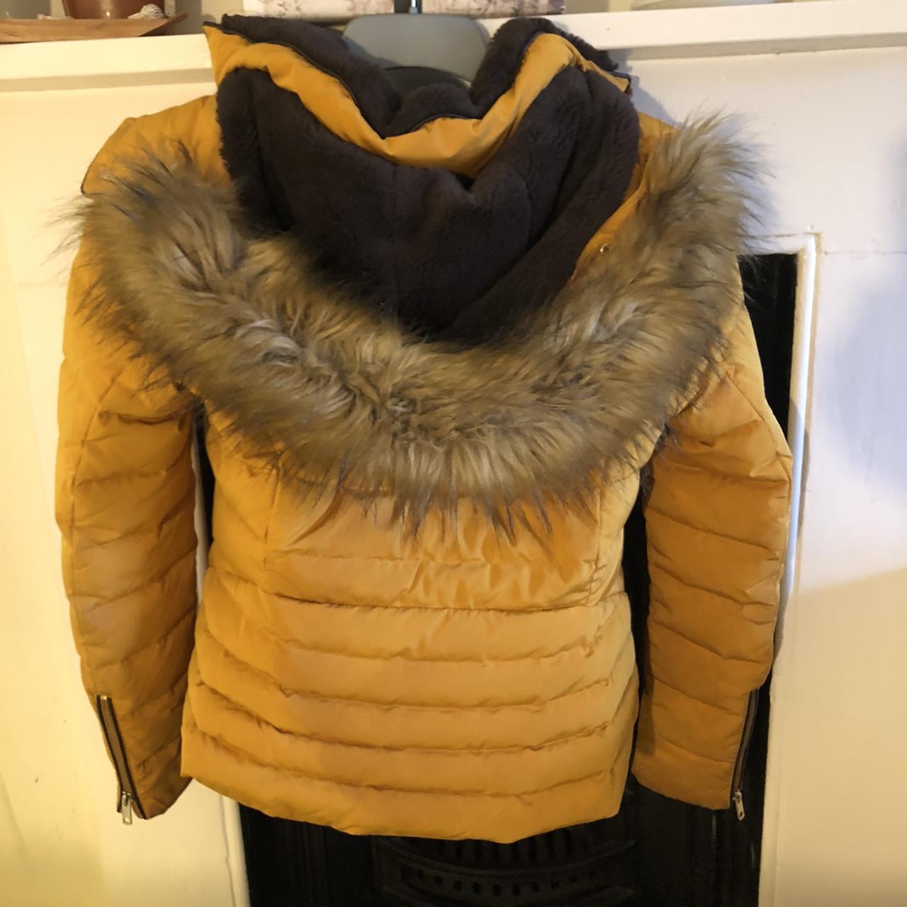 Puffer Jacket Zara Coats And Jackets Ireland Zara Mustard And