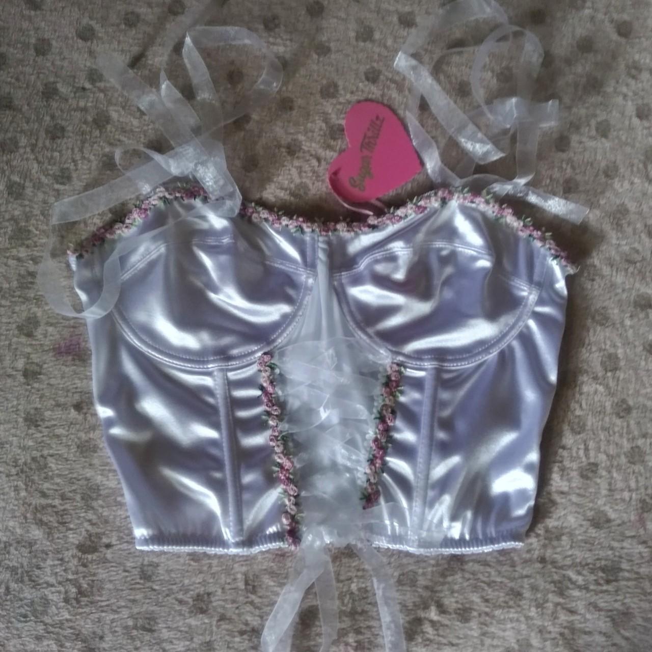 midsummer dream satin bustier