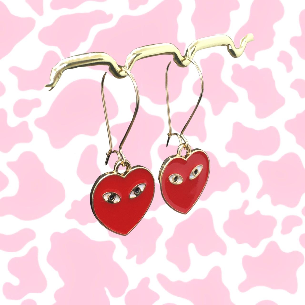 comme des garcons earrings