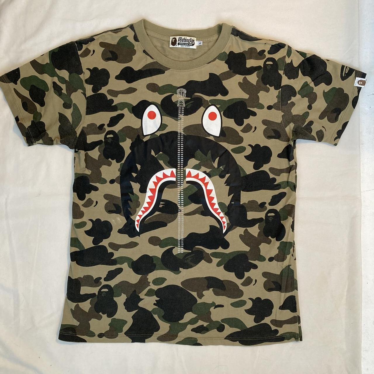 ✯ BAPE tshirt from A Bathing Ape. ✯ Classic shark... - Depop