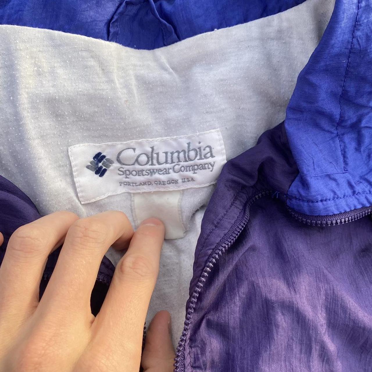 Columbia Sportswear Men's Purple and Blue Jacket (4)