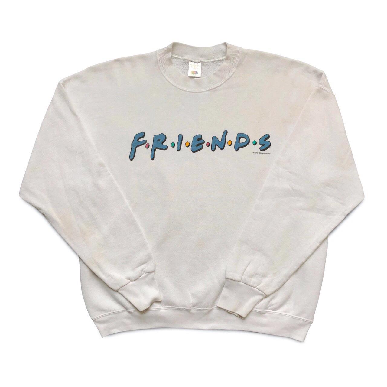 Vintage 1995 Friends television show crewneck... - Depop