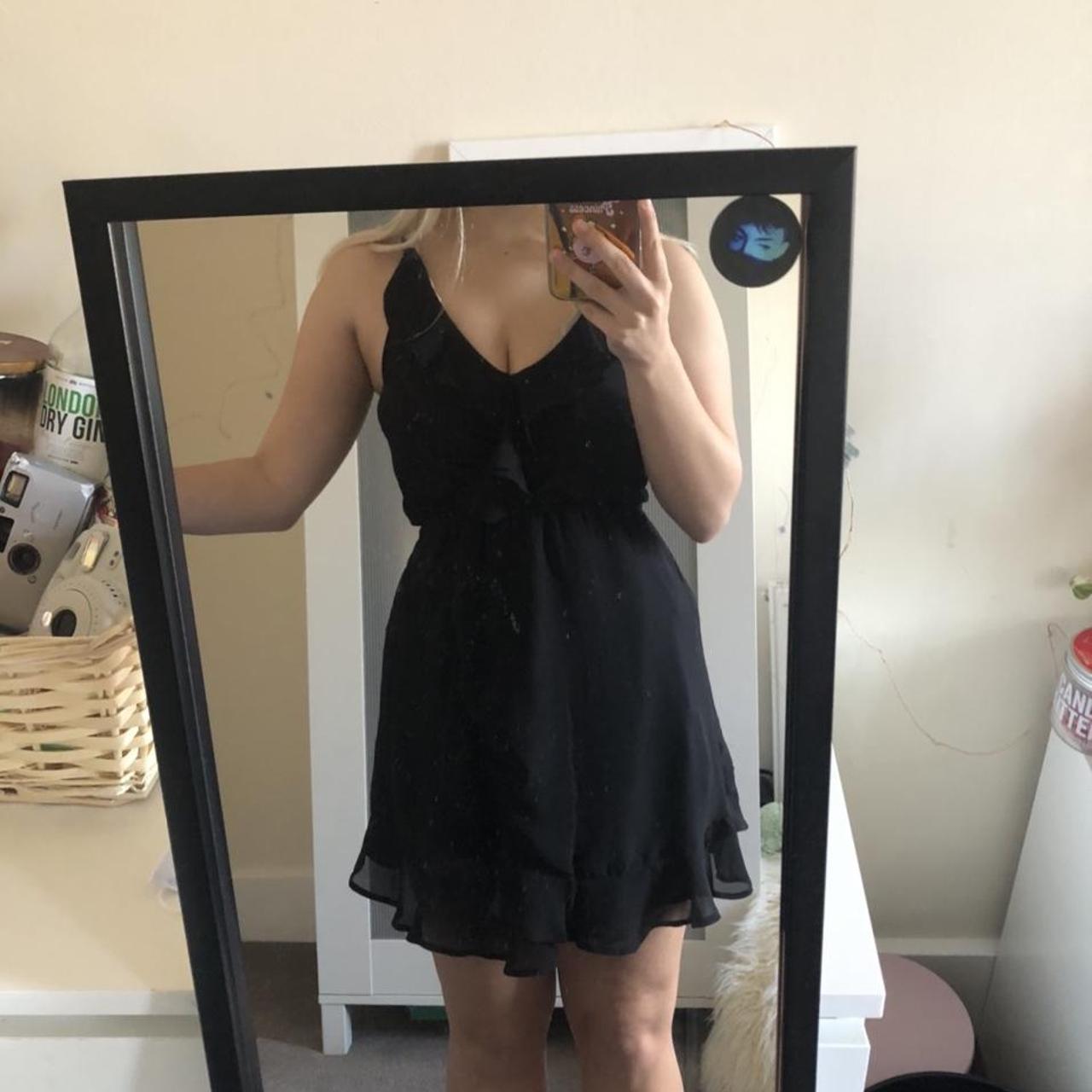 H&M Women's Black Dress Depop