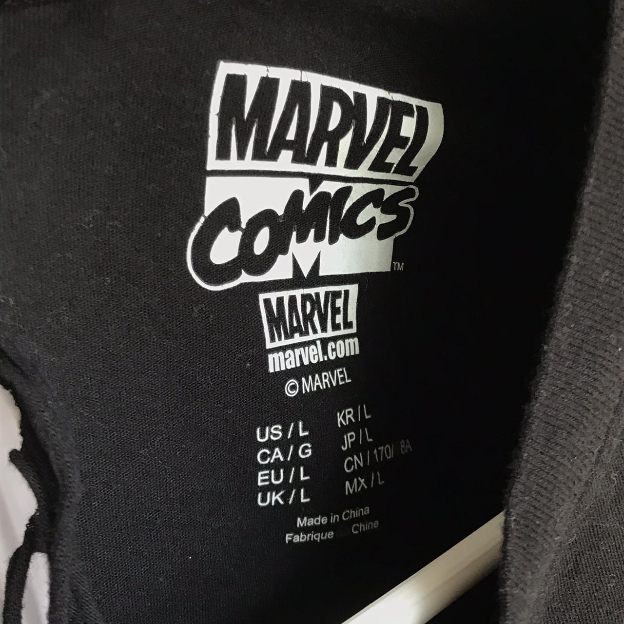 Marvel Women's Black T-shirt | Depop