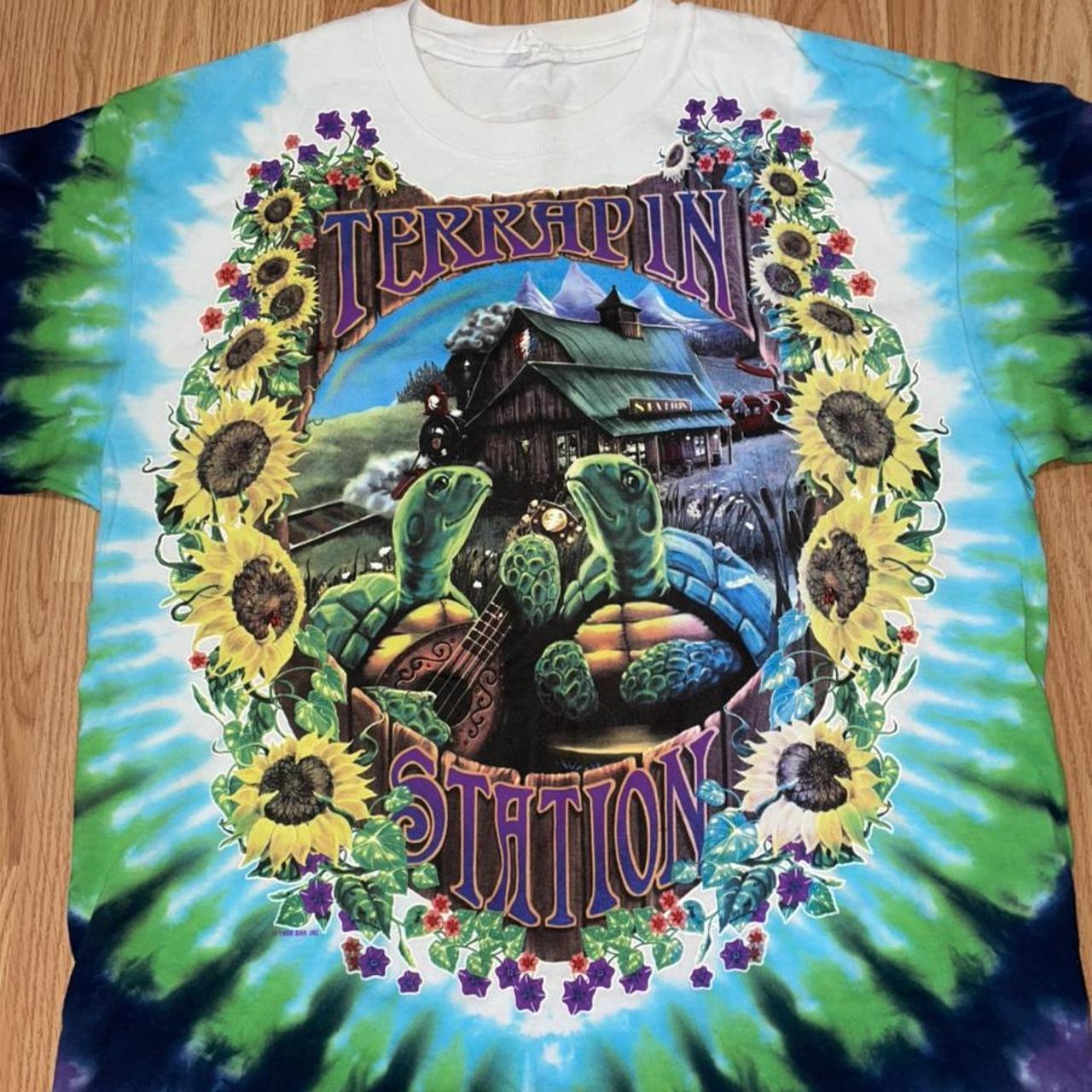 Vintage Grateful Dead 1999 Terrapin Station Size... - Depop