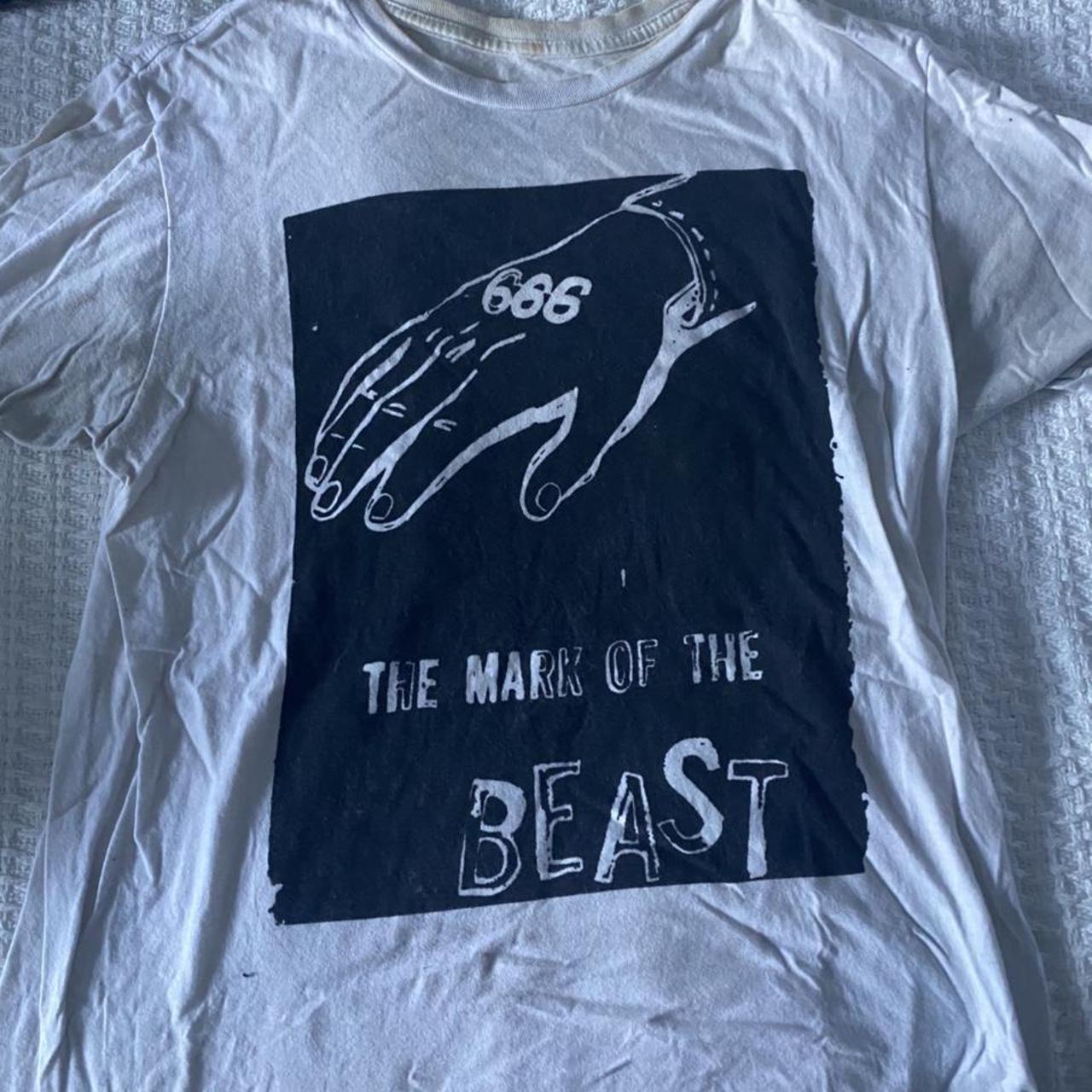 Alien Workshop Andy Warhol Mark of the beast tee....