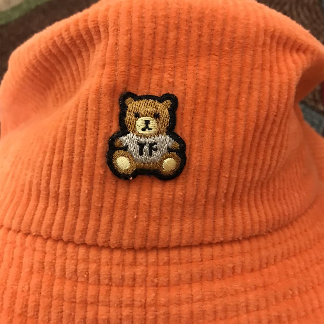 Teddy Fresh Women's Orange Hat Depop